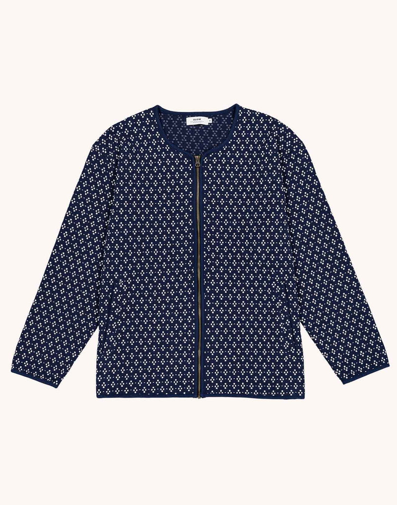 Yama Zip Cardigan Jacket