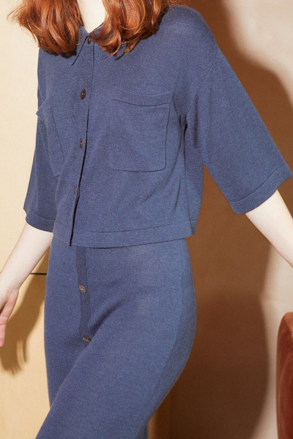 Navy Soren Top