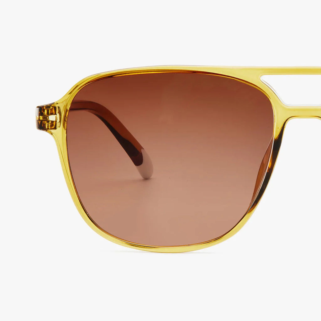 Brad Ecru Olive Sunglasses