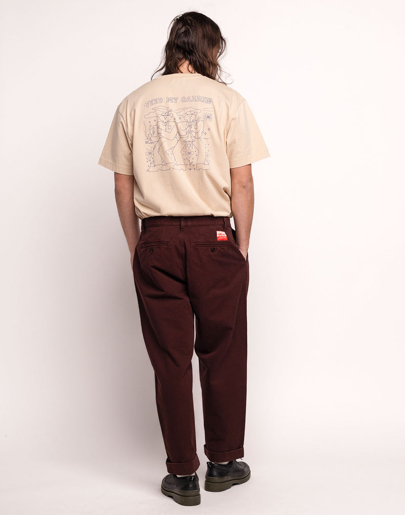 Twill Chocolate Semba Trousers