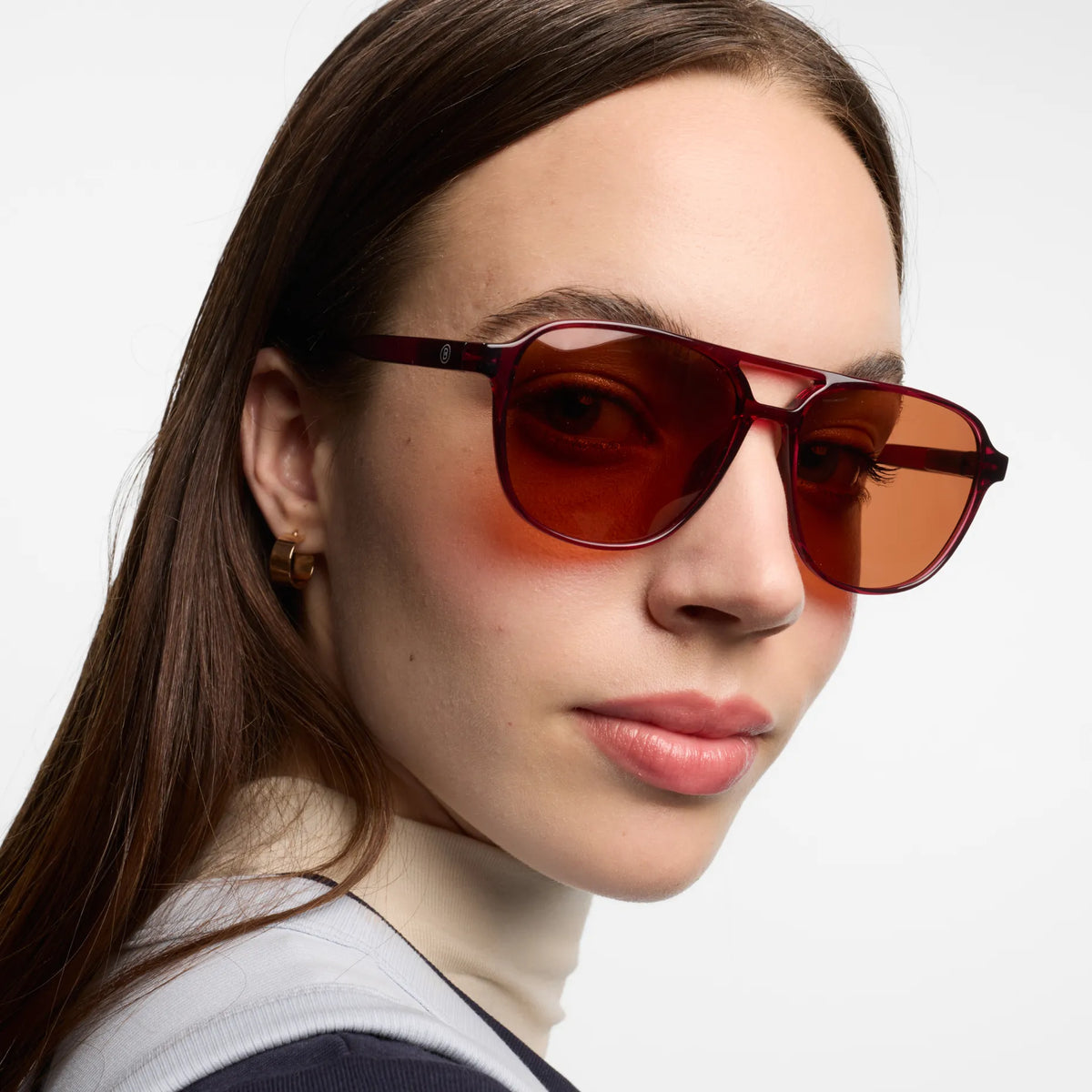 Brad Cherry Lacquer Sunglasses