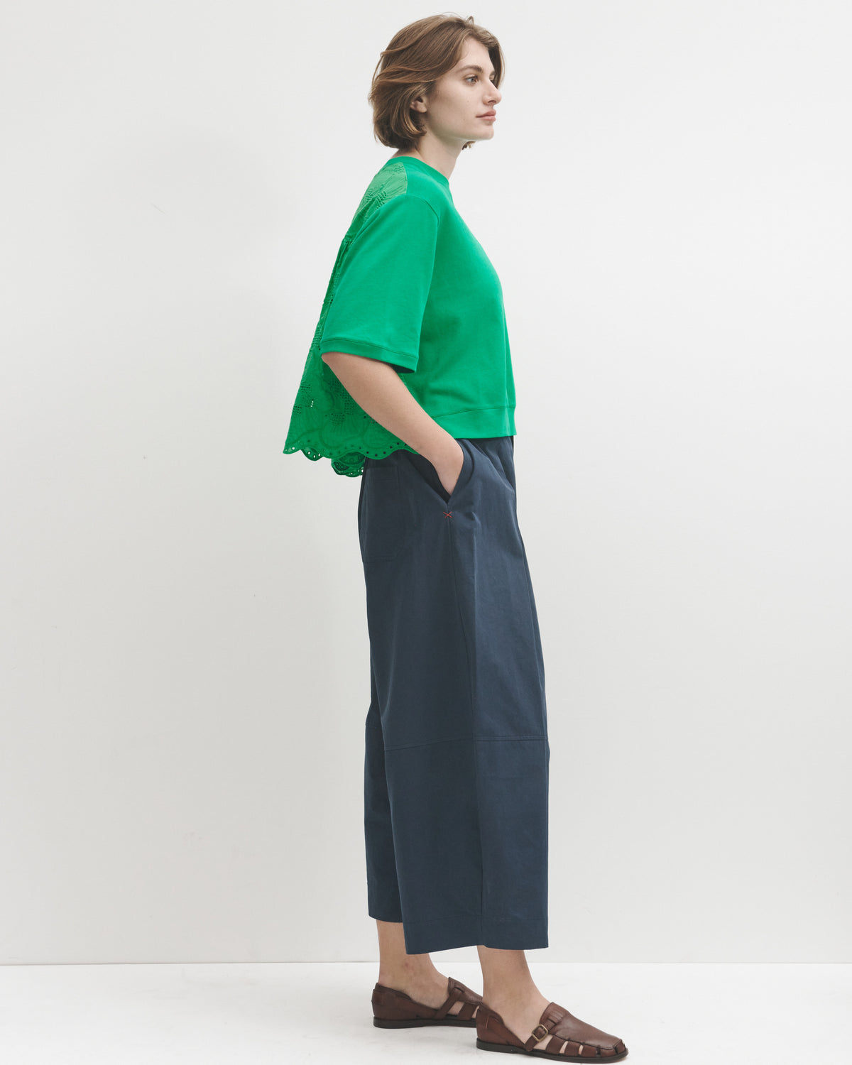 Navy Leili Trousers