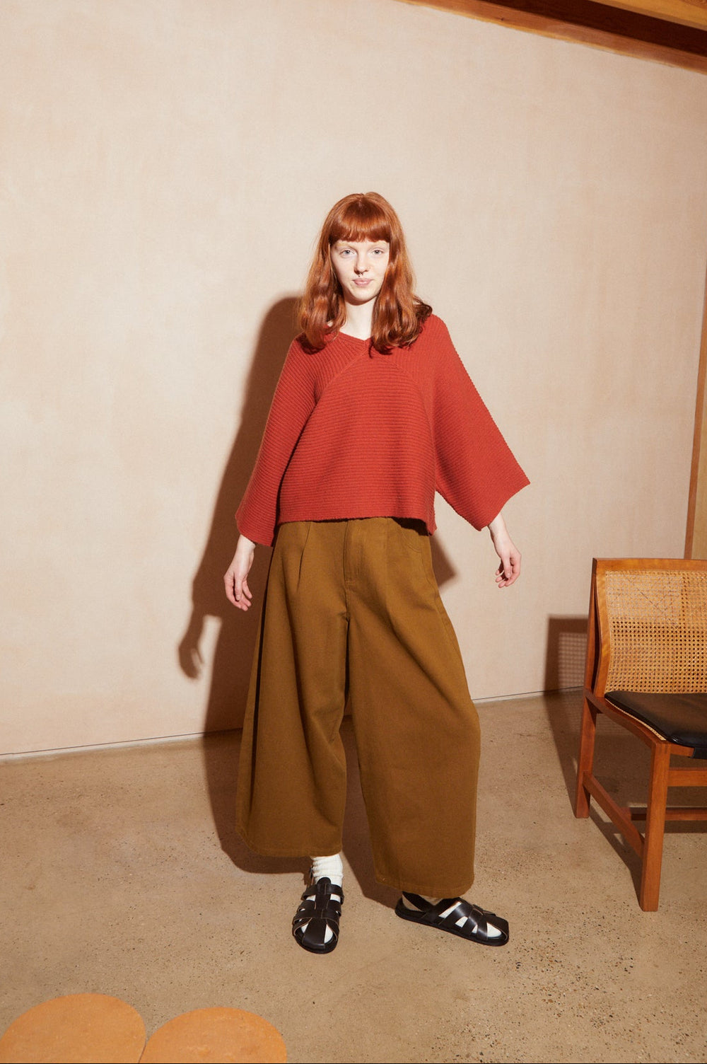 Mason Drill Low Trousers