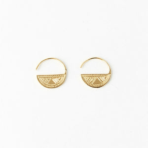 Mini Azel Hoop Earrings