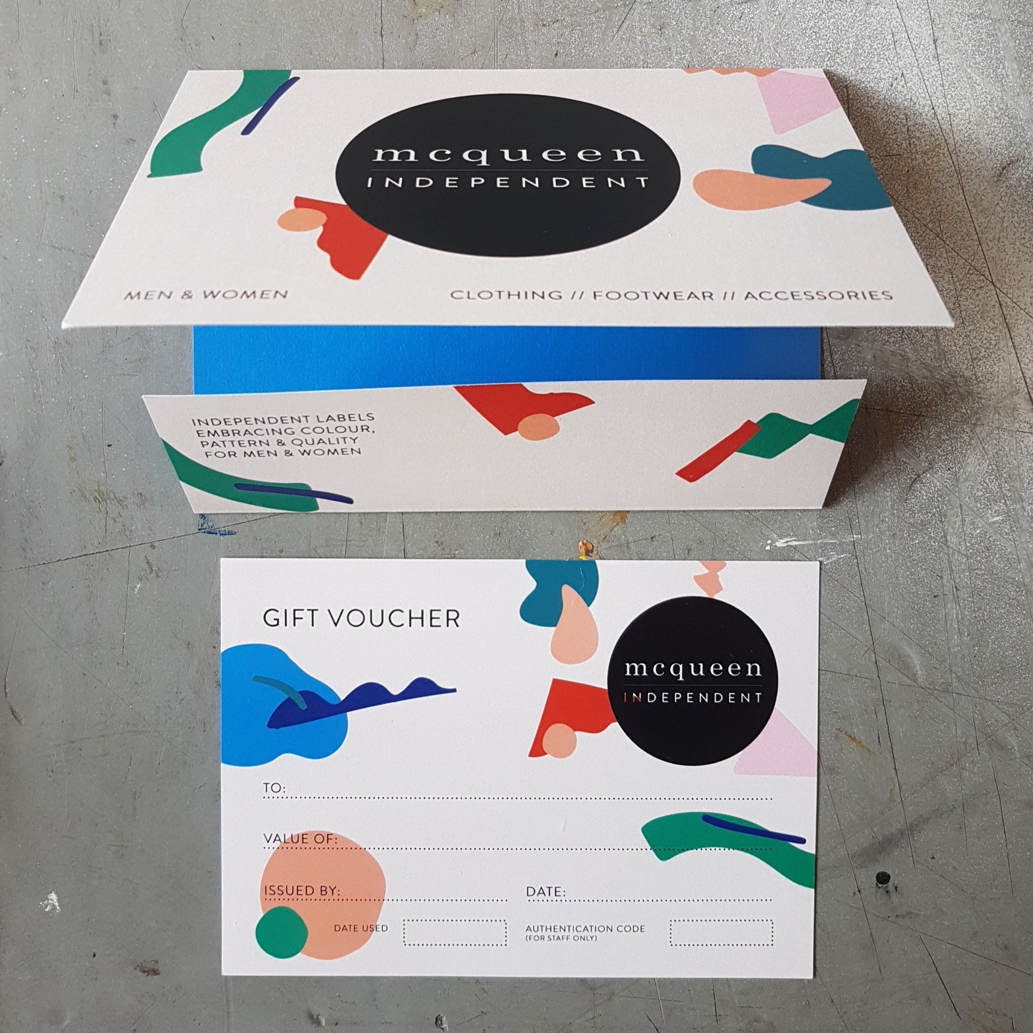 Mcqueen Independent Instore Gift Card - Various Amounts