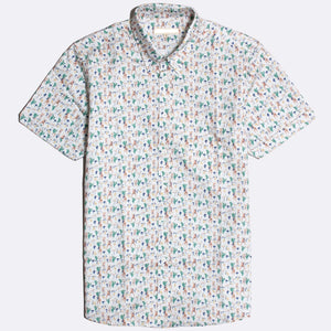 Short Sleeved Shirt - People Print
