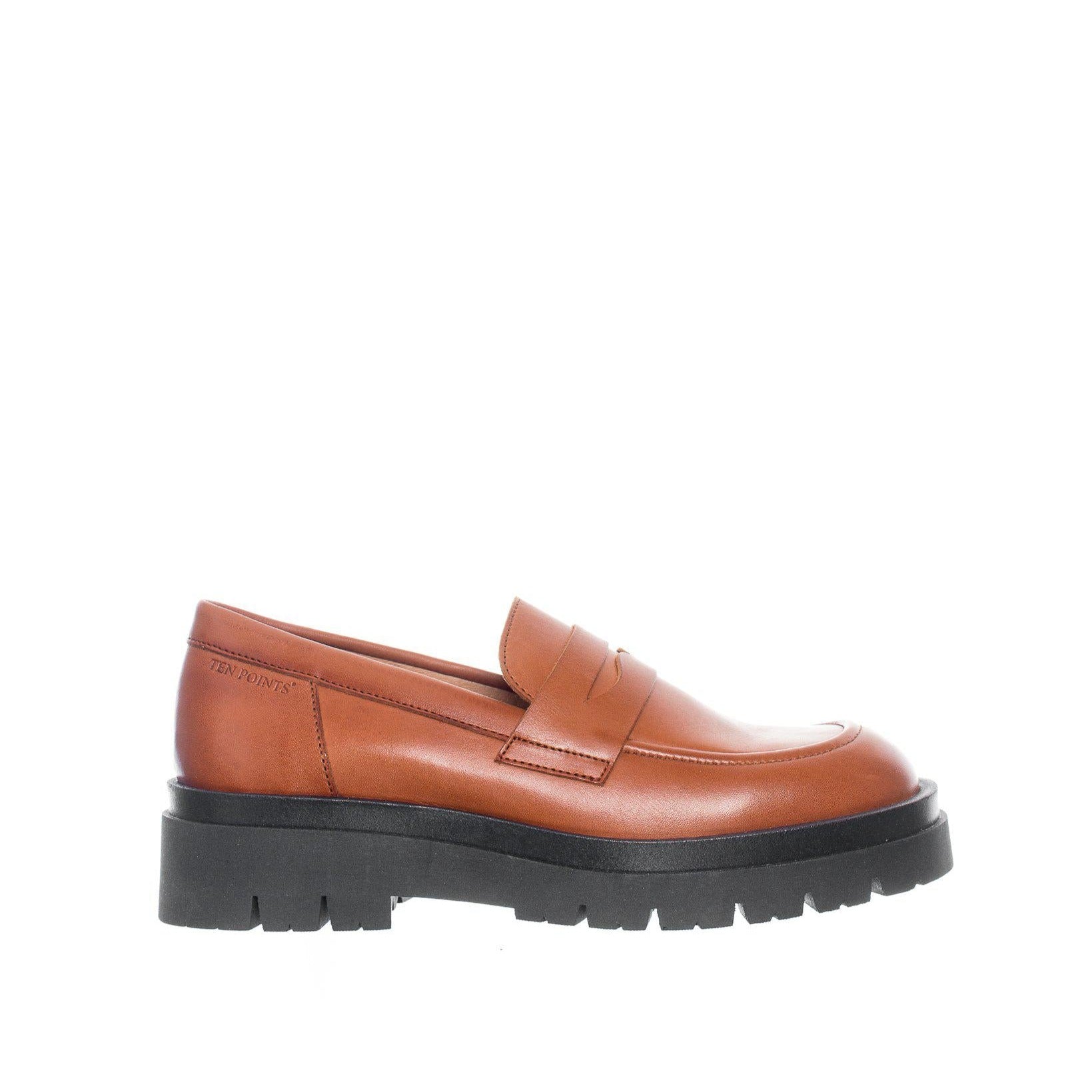 Cognac Margaret Loafers
