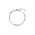 Silver Cable Chain Bracelet