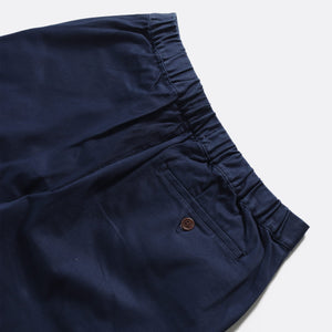 Navy Cotton Twill Drawstring Shorts - Last Chance (size 30)