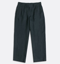 Blue Pleated Trousers - Last Chance (Size Large)