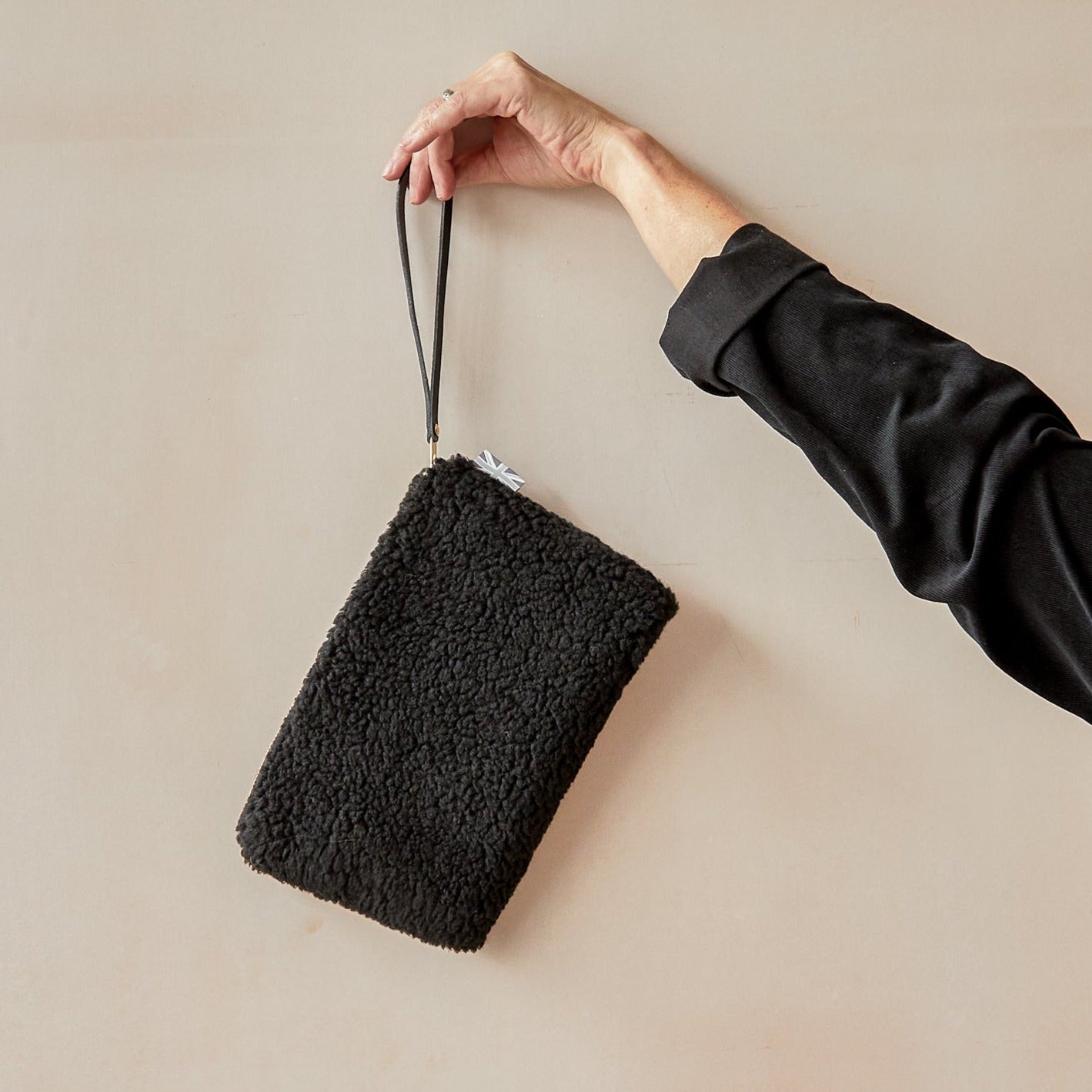 Black Sherpa Purse
