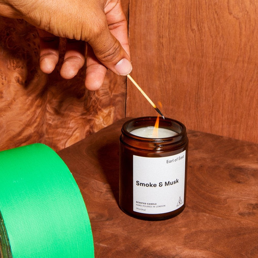 Smoke & Musk Natural Soy Wax Candle