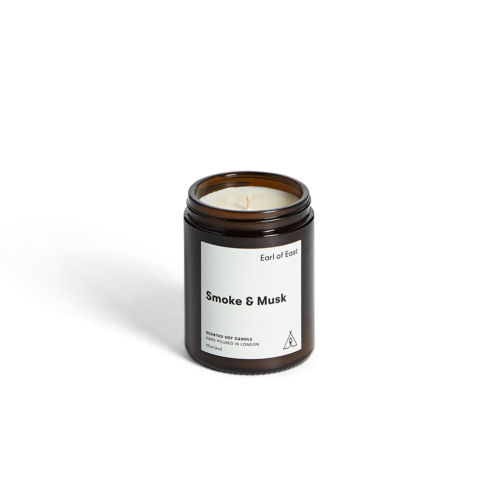 Smoke & Musk Natural Soy Wax Candle