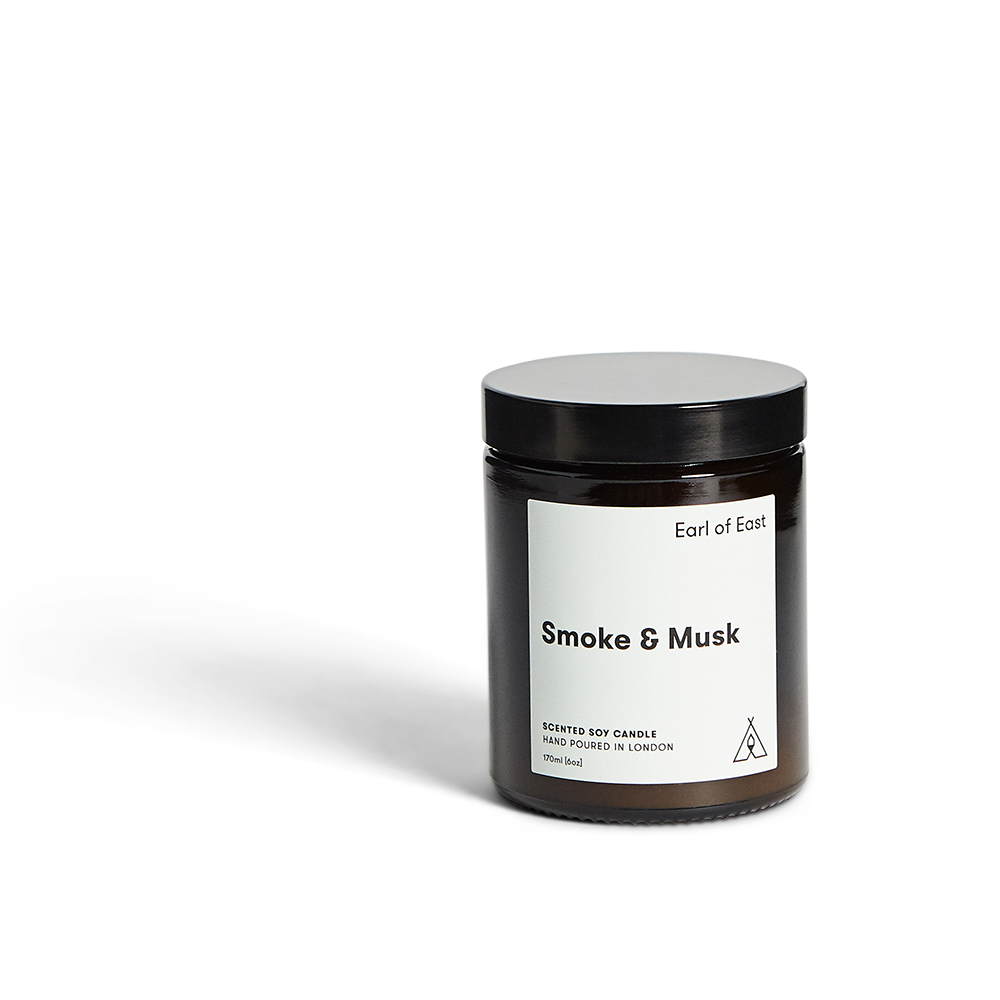 Smoke & Musk Natural Soy Wax Candle