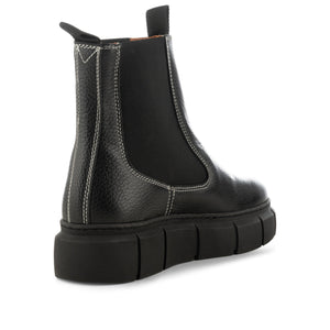 Leather Chelsea Boot - Black