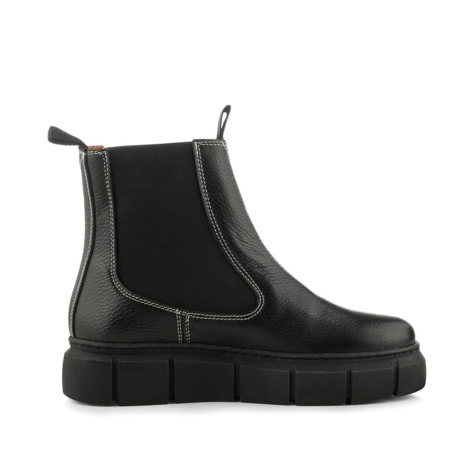 Black Leather Chelsea Boot - (36, 37 and 41)