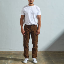 Brown Corduroy Workwear Pants