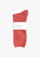 Recycled Raw Pink Wool Socks (36-39)