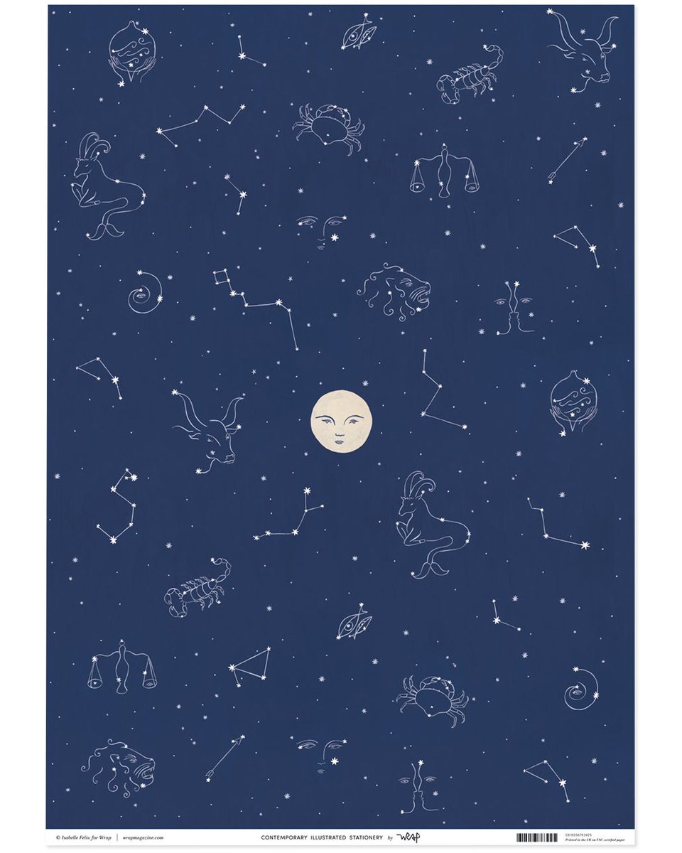 Starry Night - Wrapping Paper