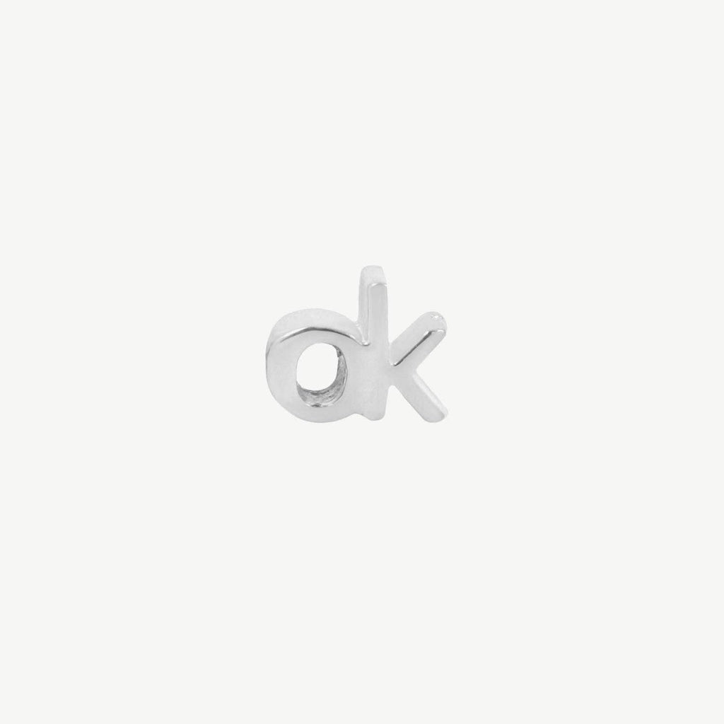 Sterling Silver OK Stud