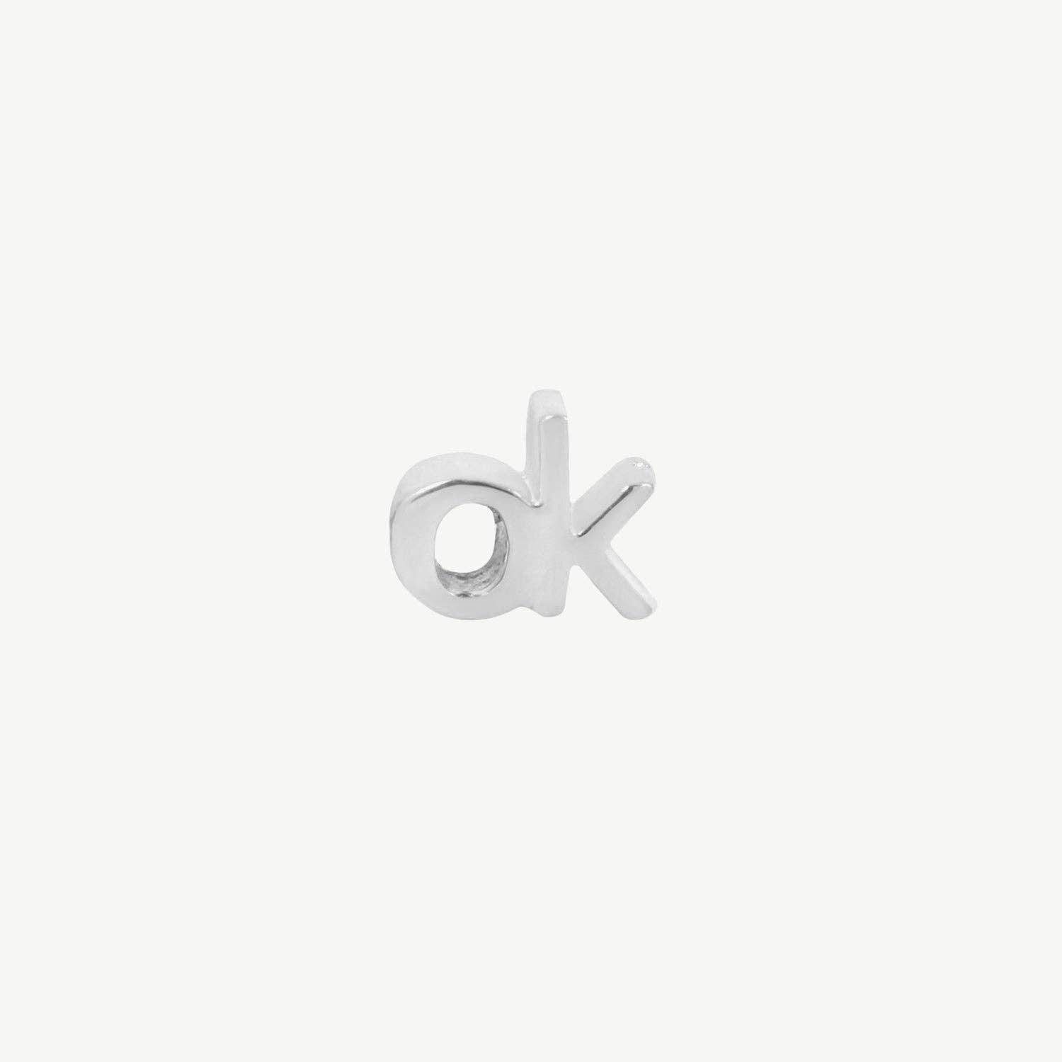 Sterling Silver OK Stud