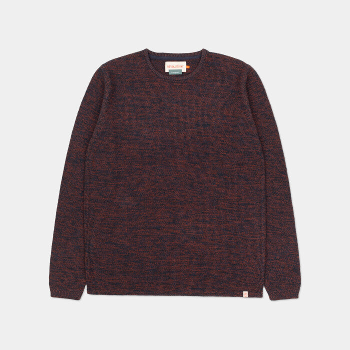 Navy Multi Colored Knit